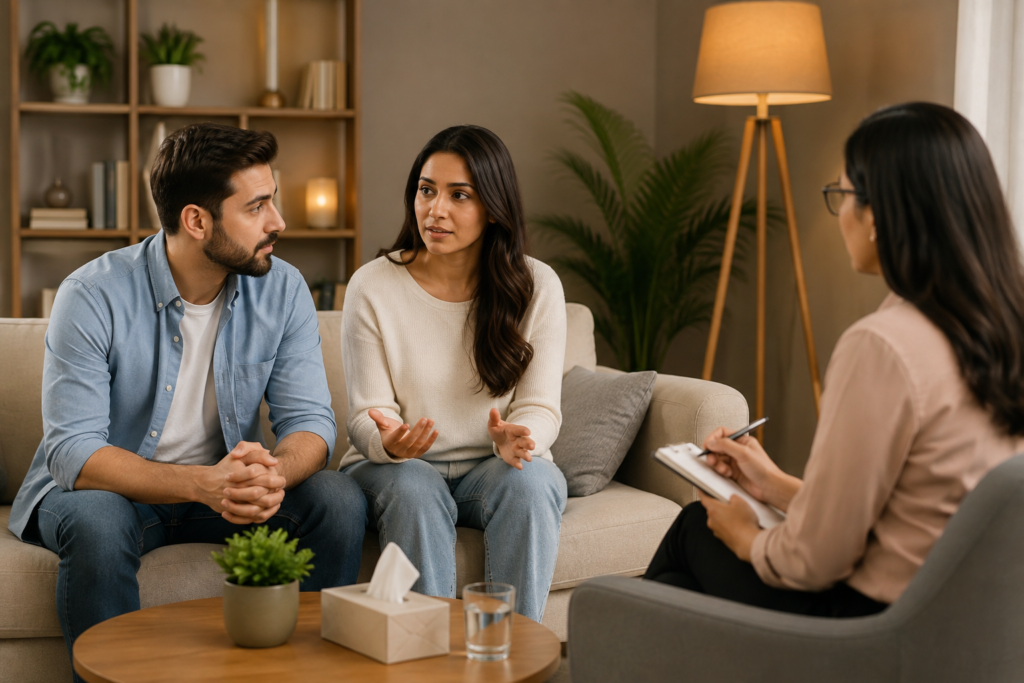 Professional couples therapy can help partners improve communication, rebuild trust, and strengthen their relationship through expert guidance.
